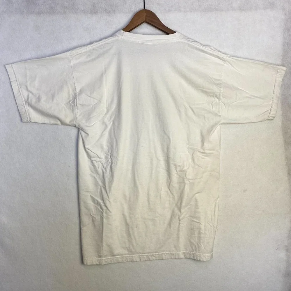 Vintage Longhorns Shirt Mens 2XL White Bull Graphic Print University of Texas UT